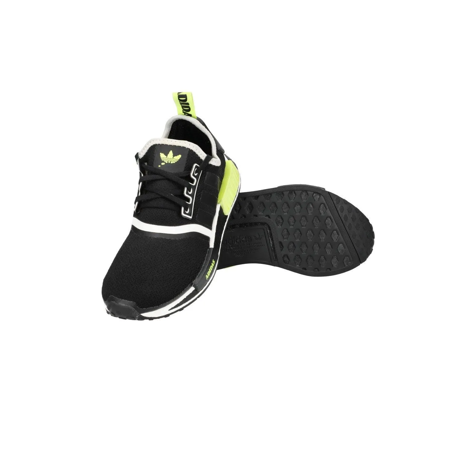 Adidas Nmd_R1 Sneakers Fabric Black Colour For Kids