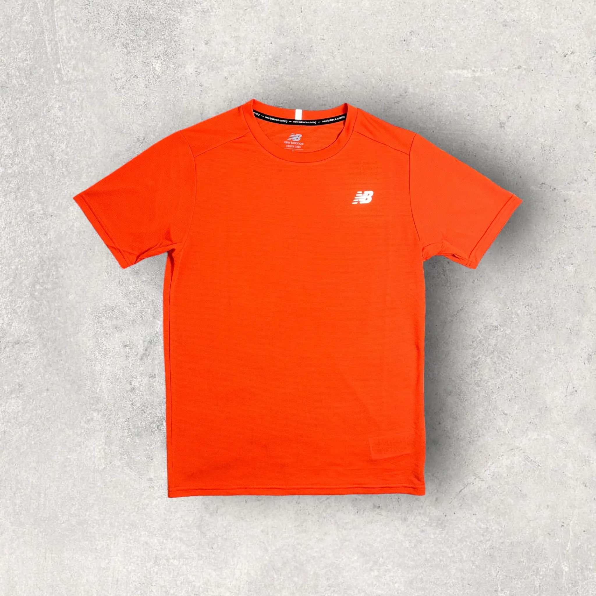 NEW BALANCE T-SHIRT/SHORT SET - ORANGE