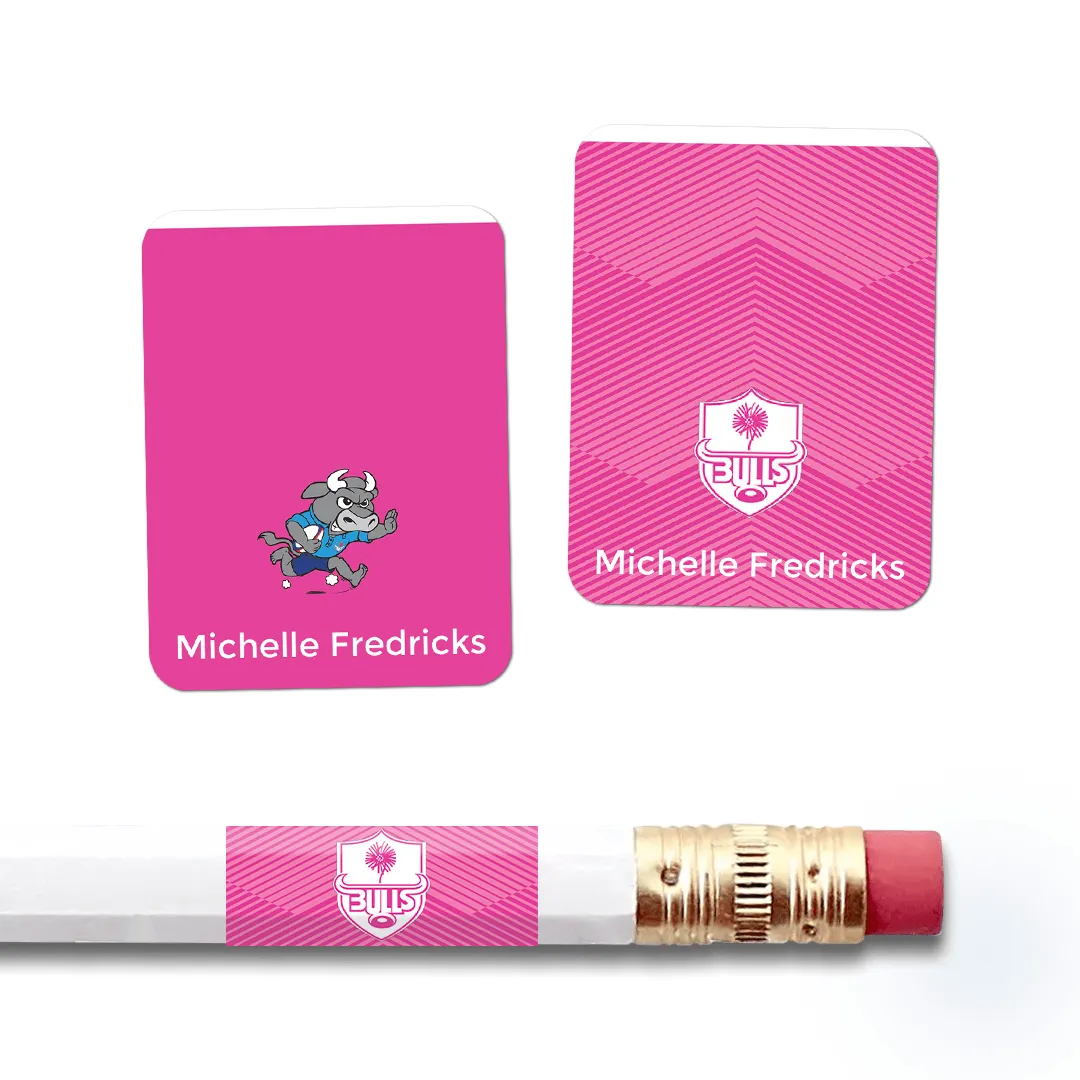Sports Teams - Colour Wrap-around Labels
