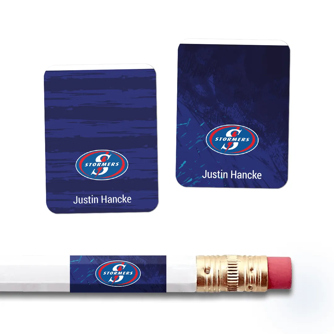 Sports Teams - Colour Wrap-around Labels