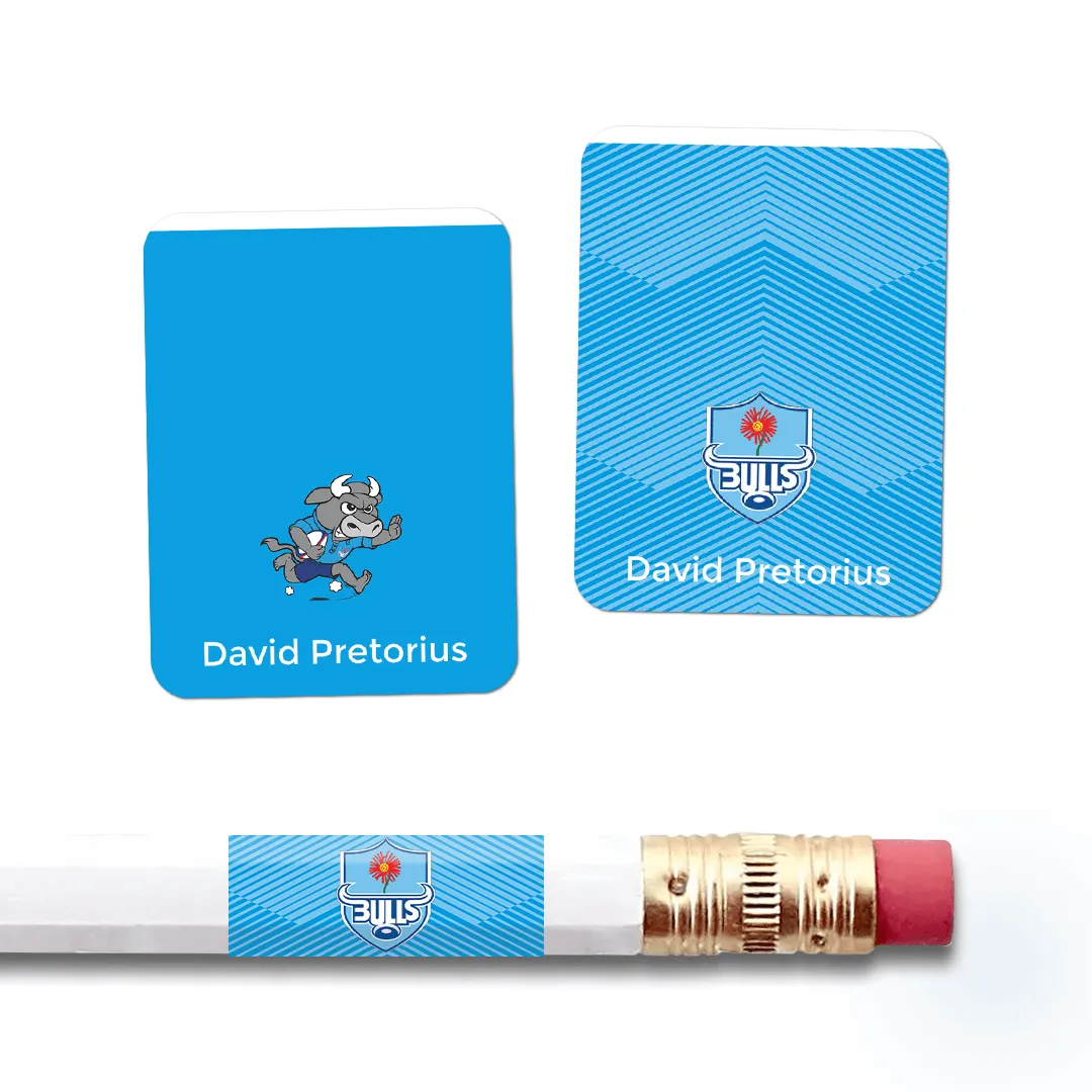 Sports Teams - Colour Wrap-around Labels