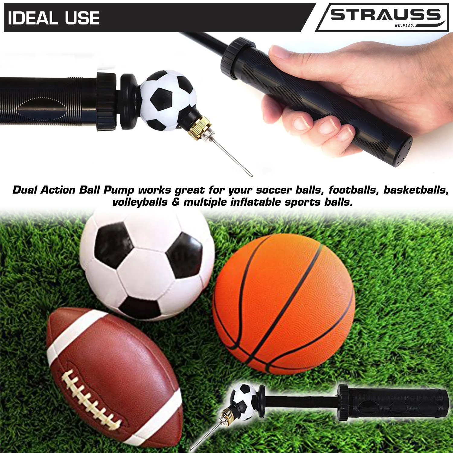 Strauss Ball Pump Double Action